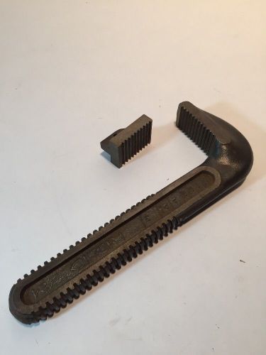 RIDGID PIPE WRENCH HOOK JAW And Head Jaw 24&#034;