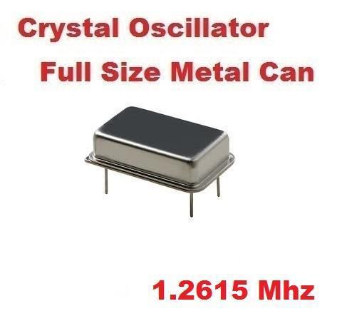 1.2615Mhz 1.2615 Mhz CRYSTAL OSCILLATOR FULL CAN ( Qty 10 ) *** NEW ***