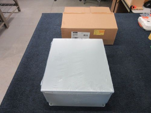 Hoffman jic enclosure electrical junction steel box a1614chqr 56890 16x14x6 new for sale