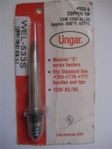 UNGAR Heater 533S 23W 120V 800 Degree F Long Chisel TIP fits 750 776 777 Handles