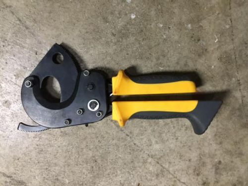 IDEAL 35-053 Big Foot 750 KCMIL Ratcheting Cable Cutter used 3x free shipping