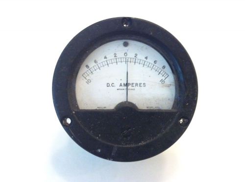 Wacline Vintage Amperes Meter MR36WITDCAAR 3 1/2&#034; Model AED - Steampunk