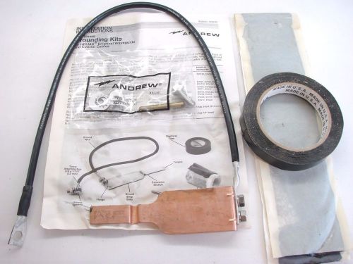 Andrew 204909-3 Heliax Elliptical Waveguide/Coax Cable Grounding Kit 1-1/4&#034; b289