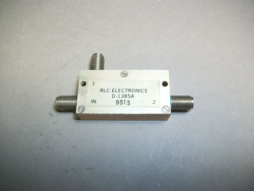 RLC Electronics D-1385A Microwave RF Power Divider Splitter SMA Female - USED