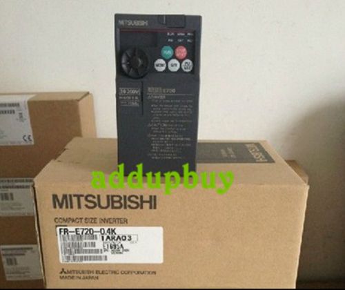 NEW In Box MITSUBISHI FR-E720-0.4K-CHT  frequency converter