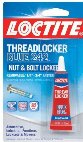 Henkel LOCTITE THREADLOCKER BLUE 242 NUT &amp; BOLT LOCKER 0.2 oz.(6ML)