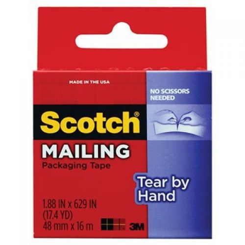 3m commercial office supply div. products - tear-by-hand packaging tape, for sale