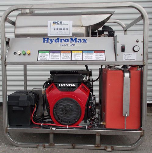Hot/cold water pressure washer-8gpm/3600psi-new-ss frame/panels for sale