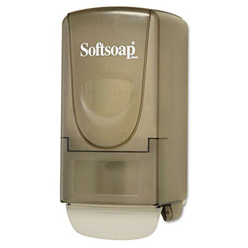 Softsoap Plastic Liquid Soap Dispenser, 800Ml, 5-1/4W X 3-7/8D X 10H, Gray