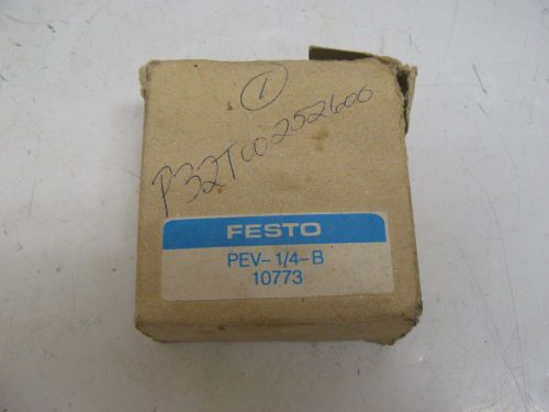 NEW FESTO PEV-1/4-B PRESSURE SWITCH 10773