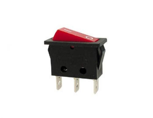 VELLEMAN R901A POWER ROCKER SWITCH 10A-250V SPST ON-OFF - WITH RED NEON LIGHT
