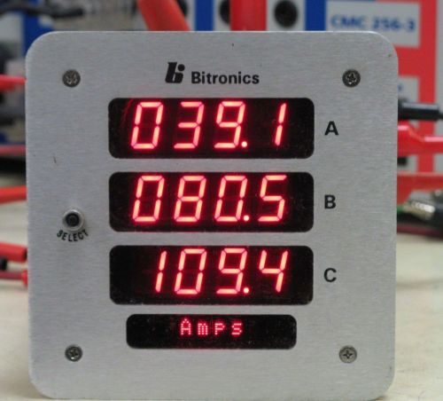 Bitronics 3 phase 3 element meter