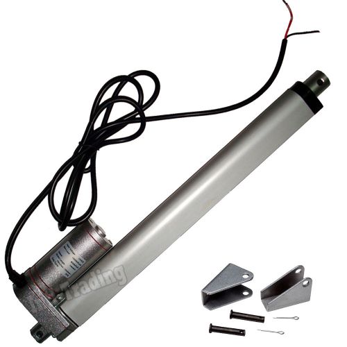 12v 220lbs 10&#034; linear actuator 14mm/s dc motor for electric medical industrial for sale