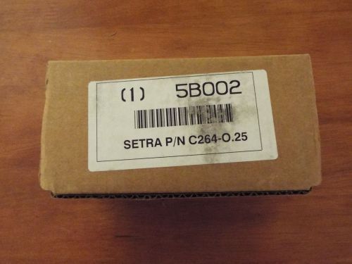 Setra Systems Model C264 Differential Pressure Transmitter 0-5 VDC 4-20 mA
