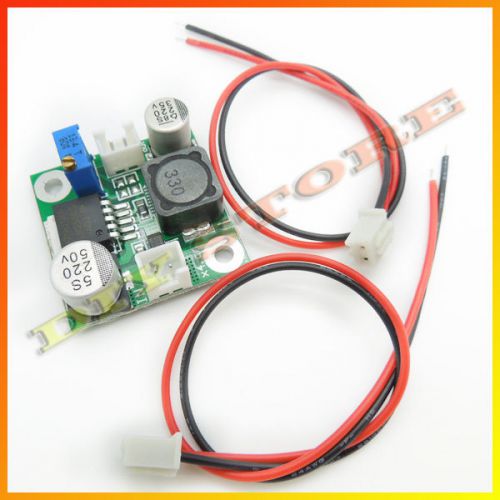 2pcs/lot New DC-DC Step-down Converter Adjustable Voltage Regulator Module&amp; Wire
