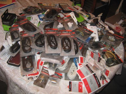 Over 200+ New RadioShack Electronic parts and accessories Must-see Mega lot