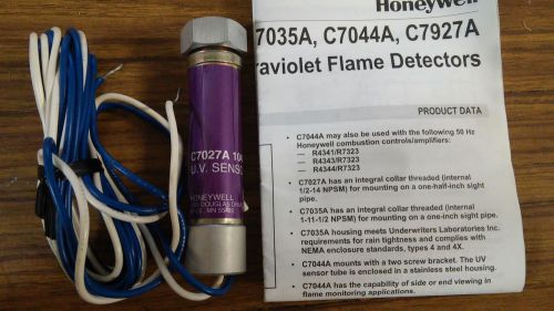 HONEYWELL Flame Sensor C7027A 1049 &amp; 1023 Minipeeper Ultraviolet Flame Detector