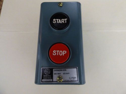 General Electric CR2943NA102A pushbutton station START/STOP 600v max