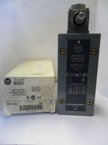 New Allen Bradley 802X-A4 Side Rotary Limit Switch Series C NIB