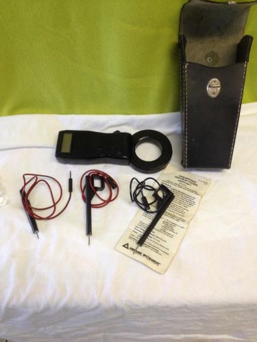 Amprobe Working AC/DC 1000 Digital Clamp Meter + Case/Probes /Instruc/Xtra Tips