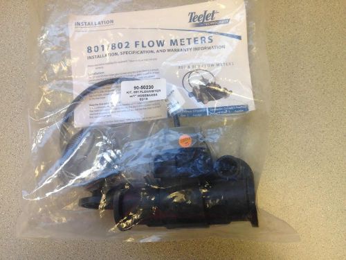 TeeJet 801 Flow Meter Kit with 1&#034; Hosebarbs