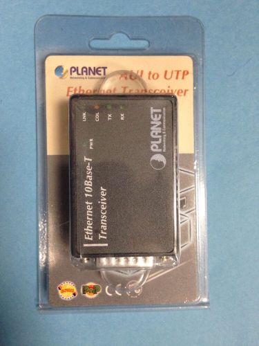 ET-517 Ethernet 10Base-T Transceiver AUI to UTP  Planet Networking Communication