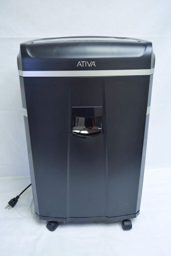 Ativa 20CA02 High Security 20 Sheet 6.8 Gallon Bin Cross-Cut Shredder, New*