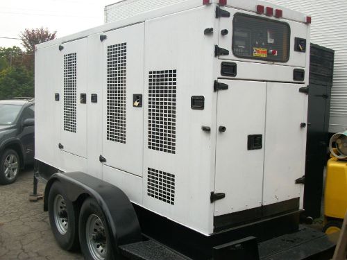 caterpillar portable diesel generator xq225 package trailer mounted