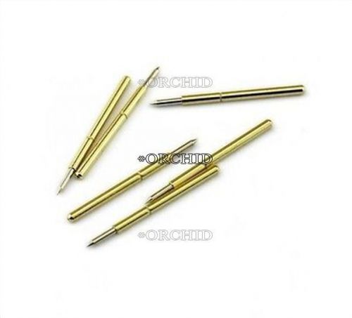 10pcs p75-b1 dia 1.02mm 100g spring test probe pogo pin #3434659 for sale
