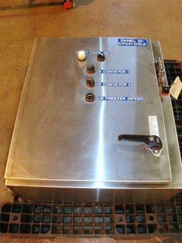 SCE 30 x 25 x 10 Stainless Steel Control Box With Components