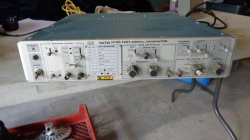 NTSC 147A Test Signal Generator It Powers UP