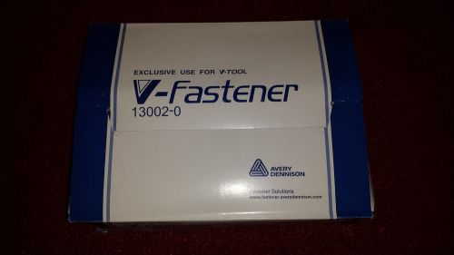 Avery Dennison 13002-02 V-Tool V Fastener No, 3 [80mm] P.P. 5000 pieces