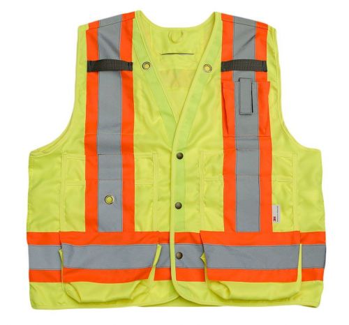 Xtreme Visibility - X-BACK VESTS - CANADA (CSA) &amp; (ANSI) COMPLIANT Medium  Surve