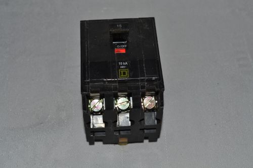 Qo 315 bolt on circuit breaker square d 3 pole 15a 240v for sale