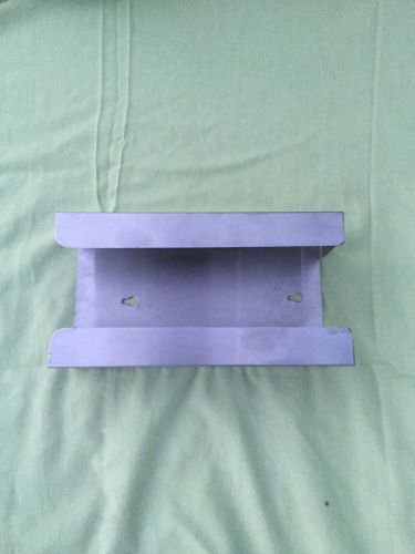 Polished stainless steel medical latex/vinyl glove box holder with spring spacer for sale