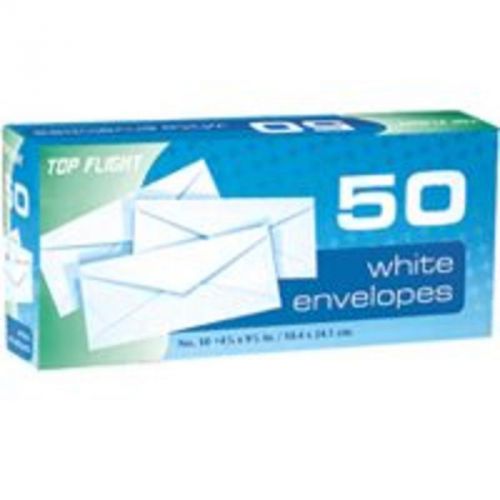 Size 10 Plain Envelopes TOP FLIGHT Office Supplies 1849 075755721197