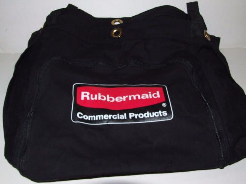 Rubbermaid executive series side-load canvas linen bag for housekeeping carts for sale