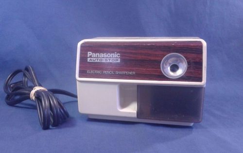 Vintage PANASONIC Auto-Stop Electric Pencil Sharpener KP-110 SHIPS FAST!!!