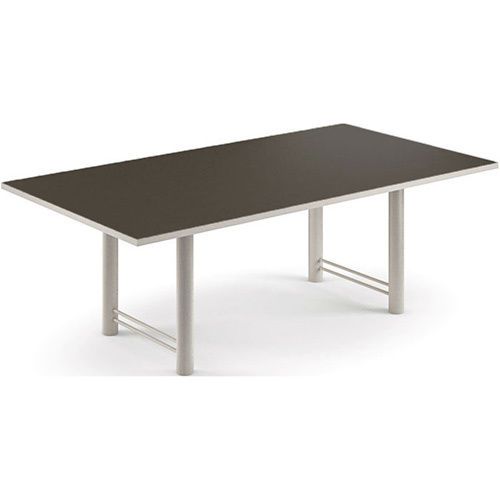 6ft - 18ft modern conference table meeting room black option with metal base new for sale