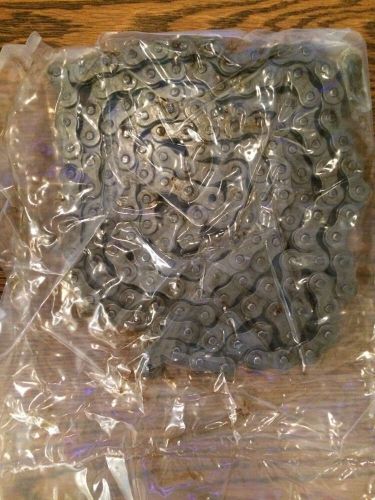 #60 roller chain 60-1r 10&#039;  #9 for sale