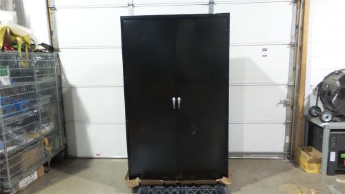 Tennsco j2478subk 78x48x24 in 2 door 400 lb shelf cap storage cabinet for sale