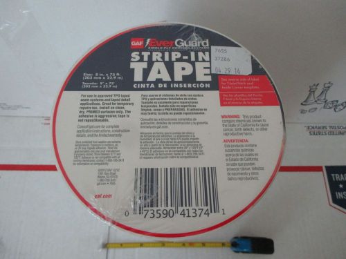 EverGuard 8&#034; x 75&#039; Strip-in Tape flashing for roofing