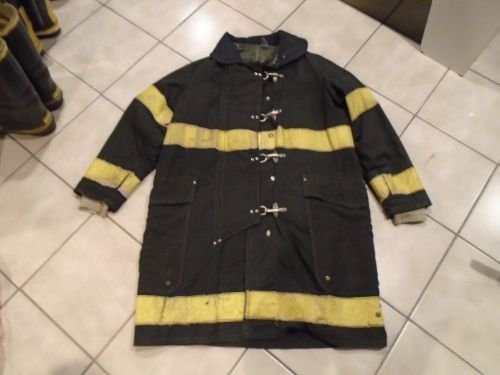 FDNY Turnout Coat Bunker/Fire Coat size46 Vintage 1970s Midwestern Safety Mfg Co