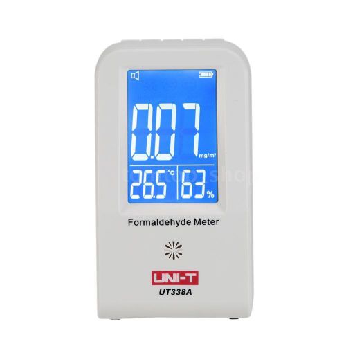 New uni-t ut338a formaldehyde detector meter 0-3mg range backlight 100-240v 17yb for sale