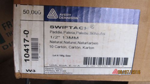 1/2&#034; avery dennison 10417 swiftach 13mm barbs (35000 pieces)  for tagging for sale