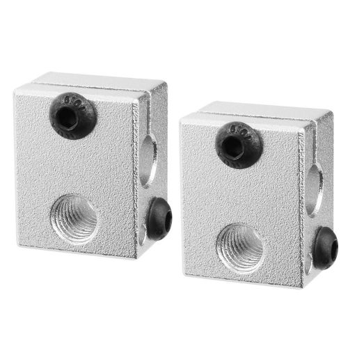 Heater aluminium block assembly fit for 3d printer makerbot mk7/8 extruder te489 for sale