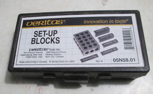 Veritas # O5N58.01 SetUp Block Set - 1/16&#034; to 3/4&#034; and 1 2 3 Block