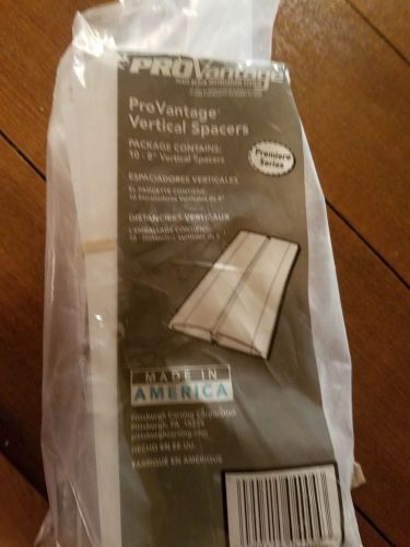 Pittsburg Corning Provantage 8&#034; inch Vertical Spacer 10 pack, NEW NIB