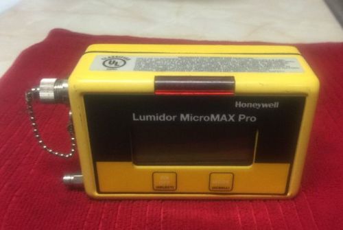 Honeywell MPRO-4ABCD Lumidor MicroMAX Pro Portable Multi-Gas Tester/Detector