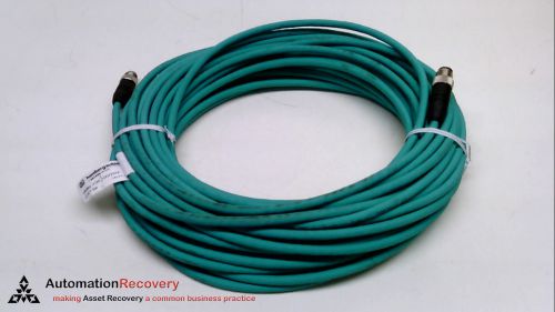 LUMBERG AUTOMATION 0985 706 100/20M, CABLE, CAT5E, MALE/MALE, 20METERS,  #225905